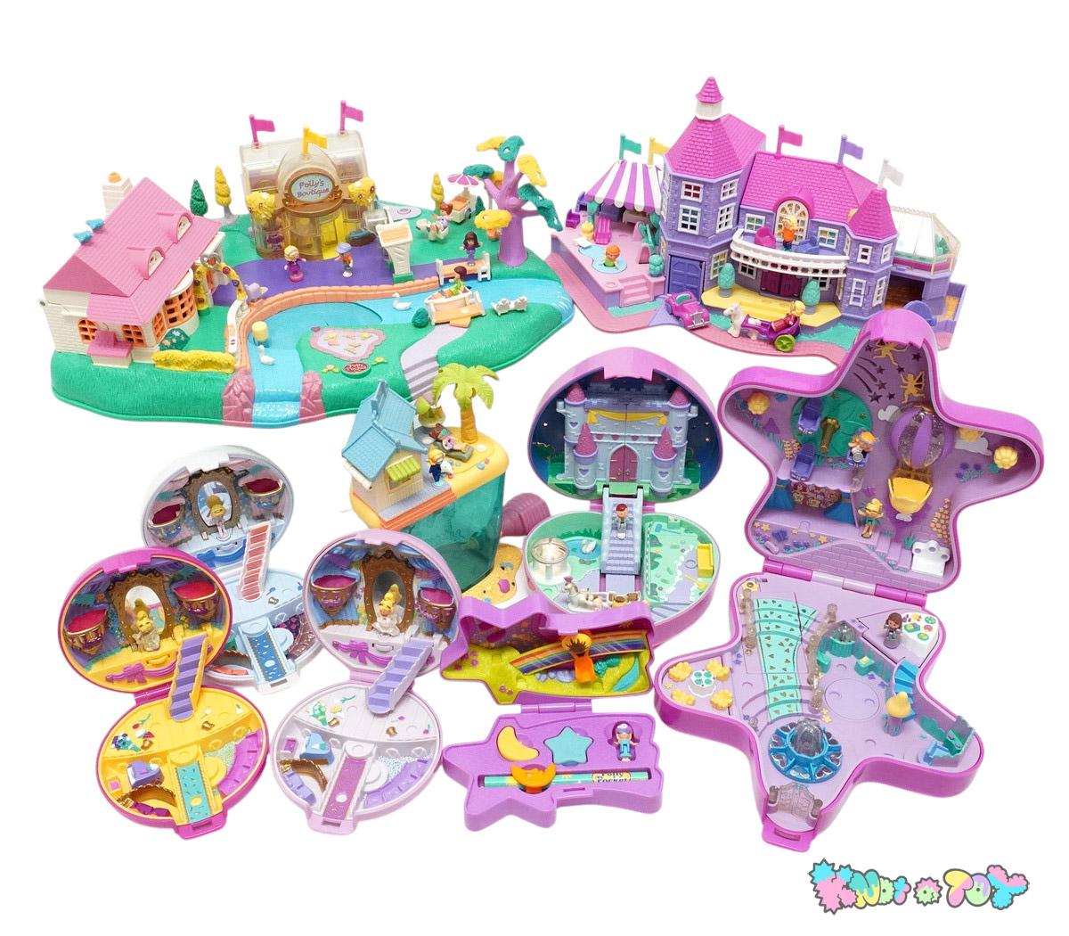 今や貴重なアイテムとなった90年代のPolly Pocket/ポーリーポケットをご紹介