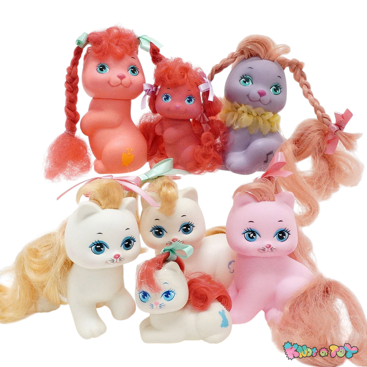 ソフビに植毛されたドールってなんでこんなに可愛いの？80s Little Pretty☆Sweetie Pups☆My Little Pony